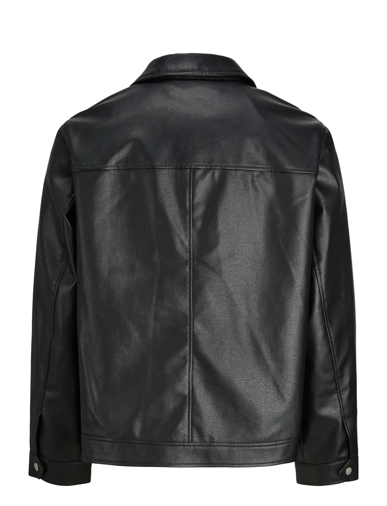 Jack & Jones - JJECASABLANCA PU JACKET NOOS - lentejassen - black - 2