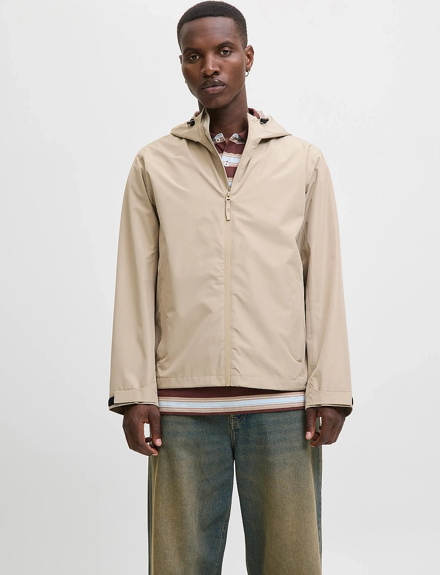 Jack & Jones - JJEFLYNN FUNCTIONAL JACKET NOOS - herbstjacken - crockery - 0