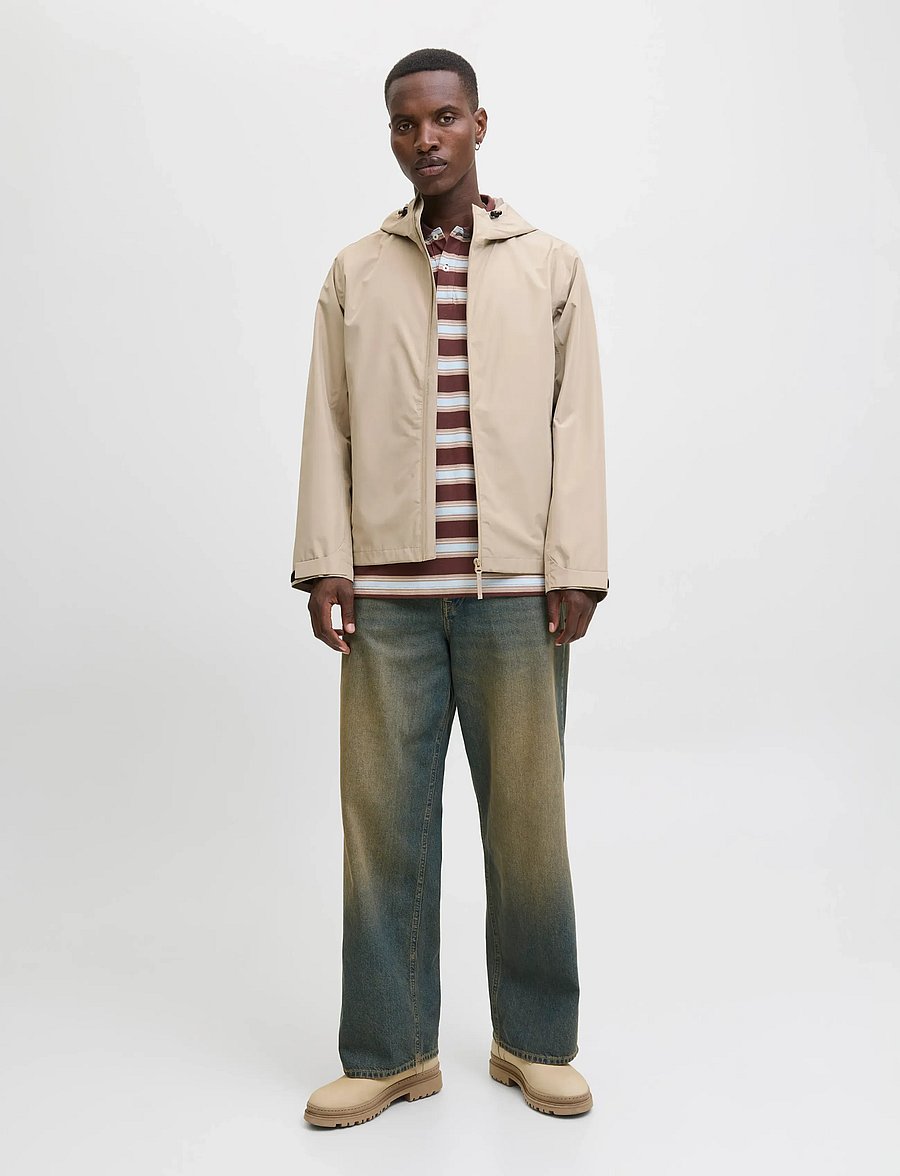 Jack & Jones - JJEFLYNN FUNCTIONAL JACKET NOOS - herbstjacken - crockery - 5