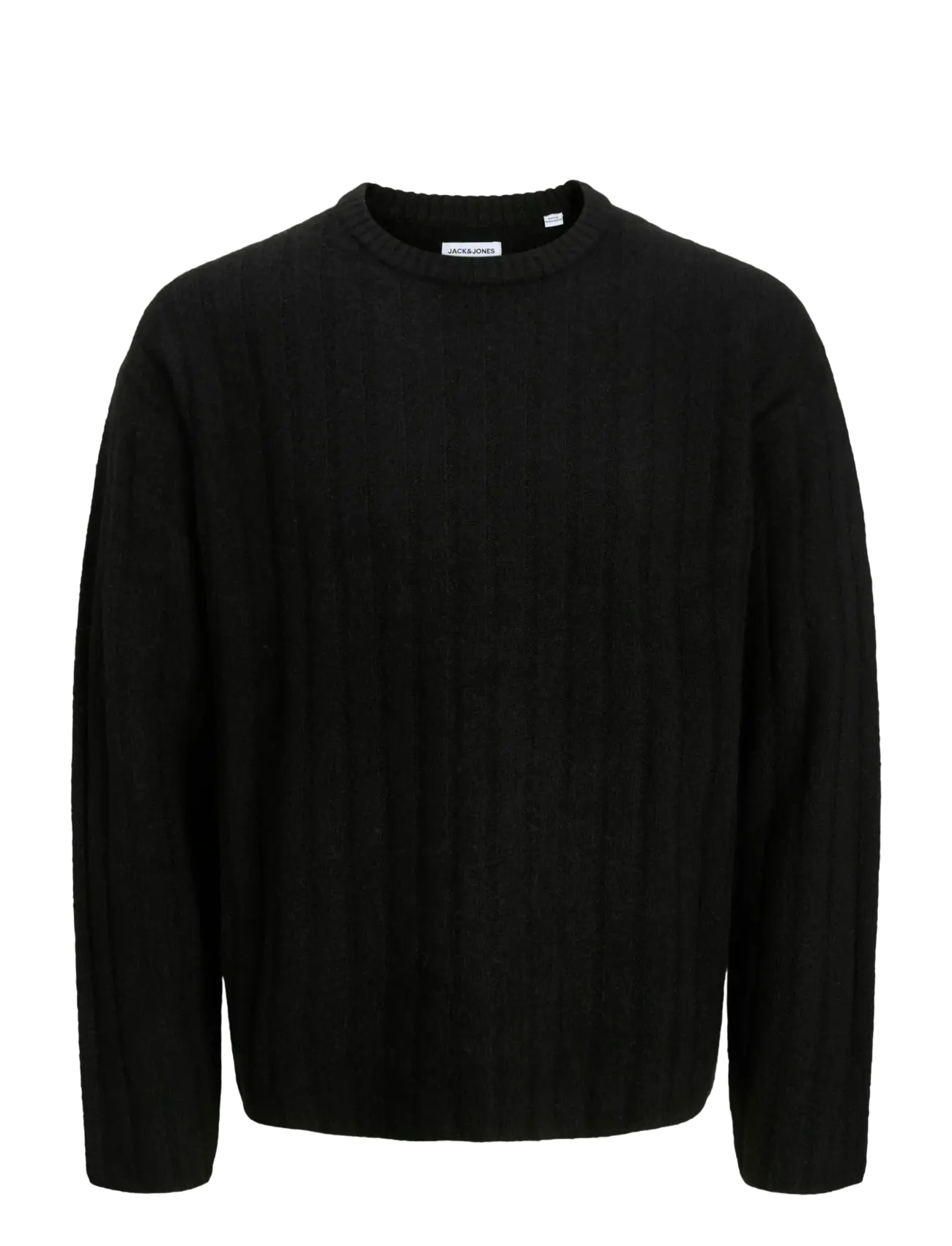 JACK & JONES Jjebradley Carter Knit Crew Neck Schwarz - L - Herren
