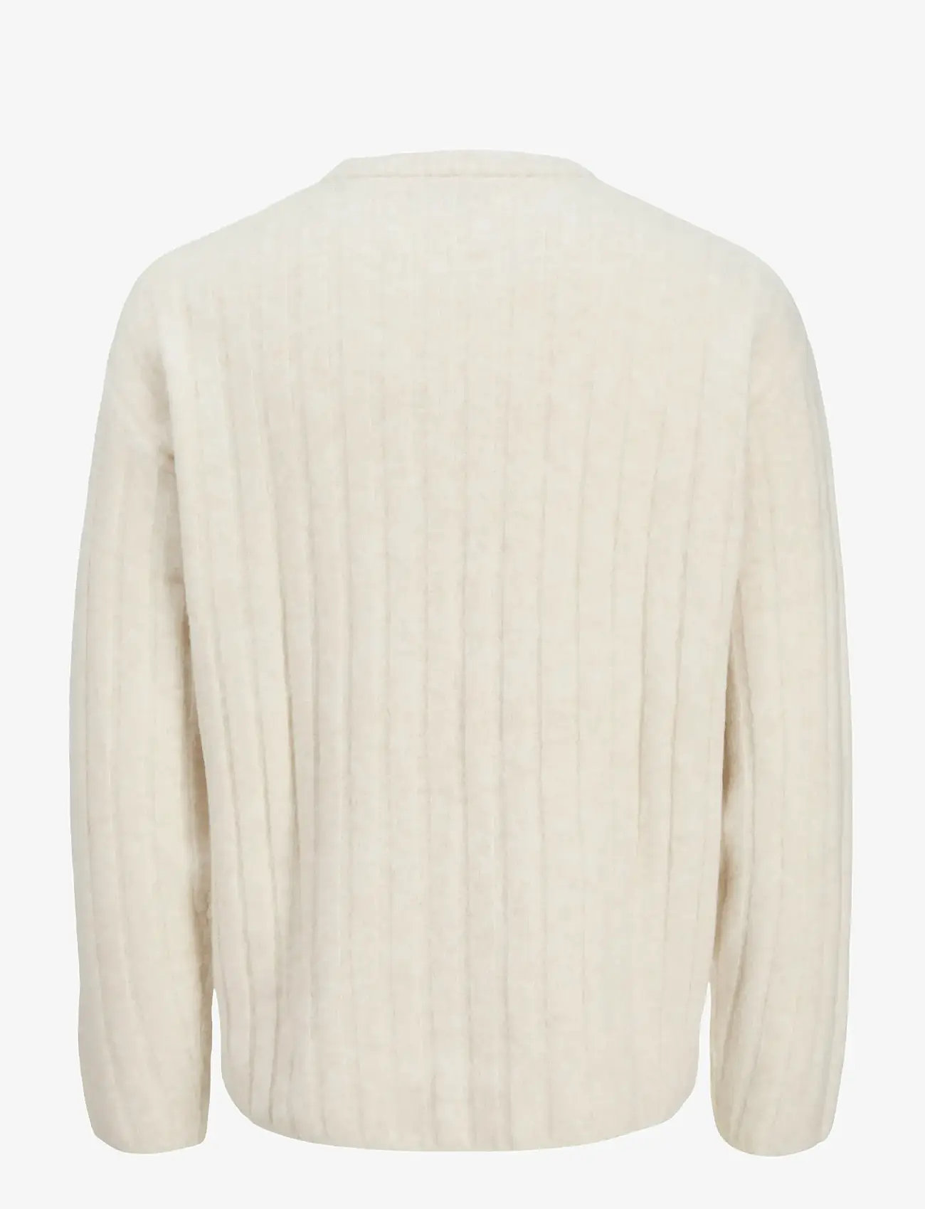 Jack & Jones - JJEBRADLEY CARTER KNIT CREW NECK LN - round necks - moonbeam - 2