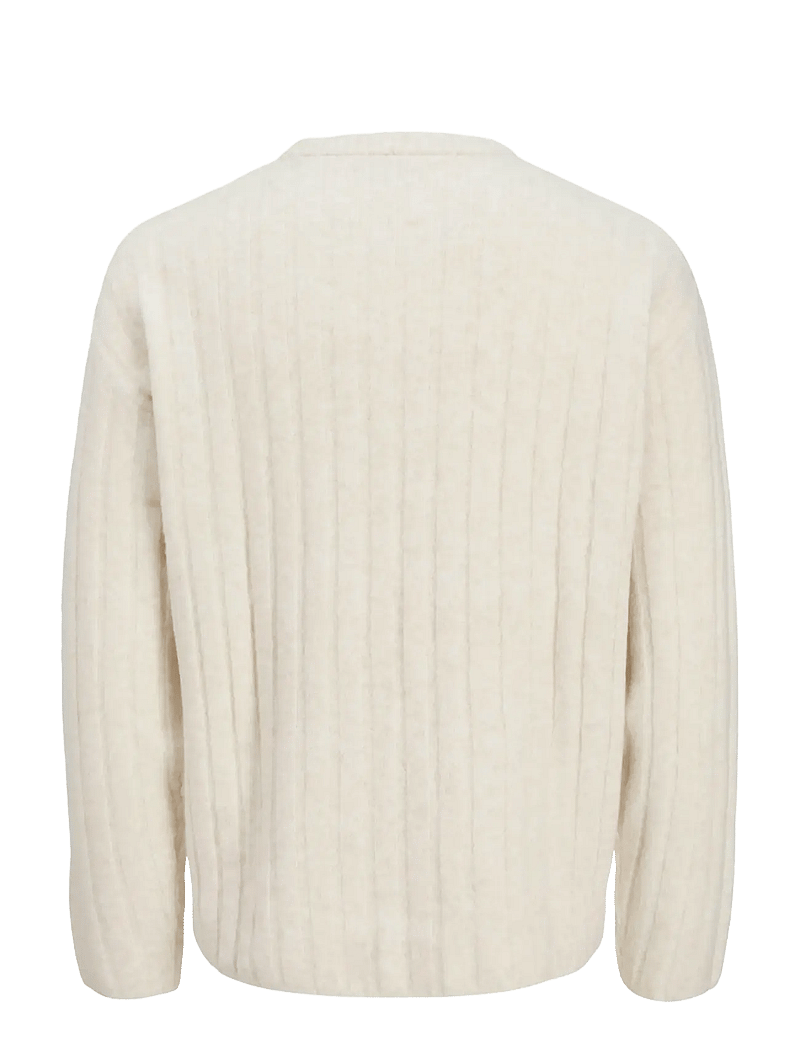 Jack & Jones - JJEBRADLEY CARTER KNIT CREW NECK LN - rundhals - moonbeam - 2