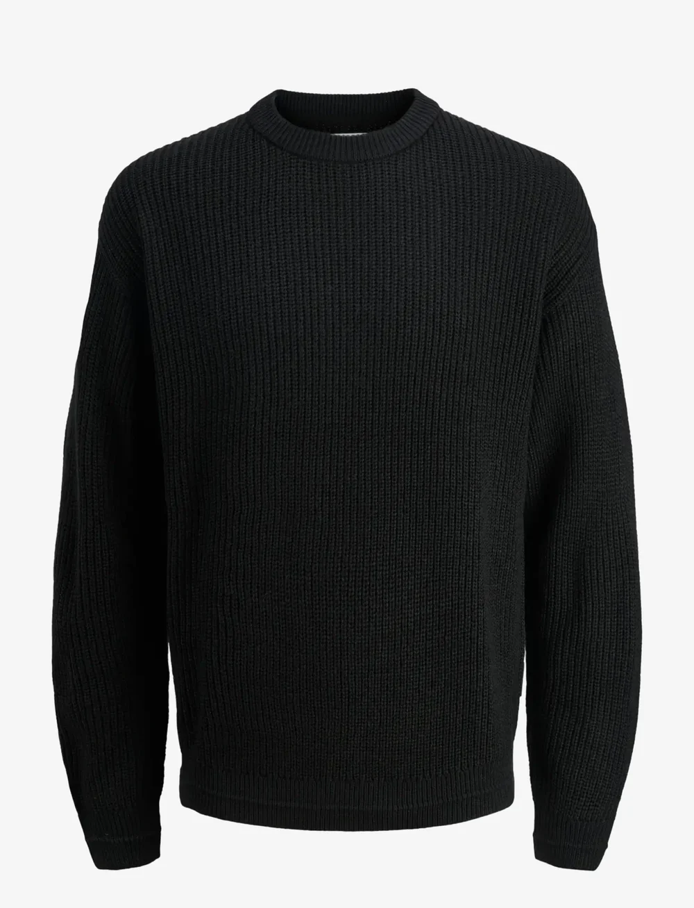 Jack & Jones - JJKAITO KNIT CREW NECK BF - rundhals - black - 0