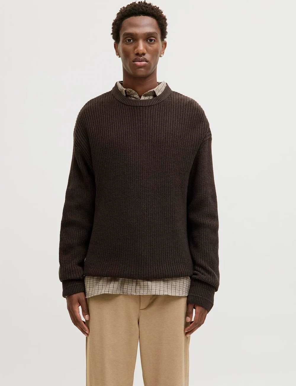 Jack & Jones - JJKAITO KNIT CREW NECK BF - Ümmarguse kaelusega kudumid - delicioso - 3