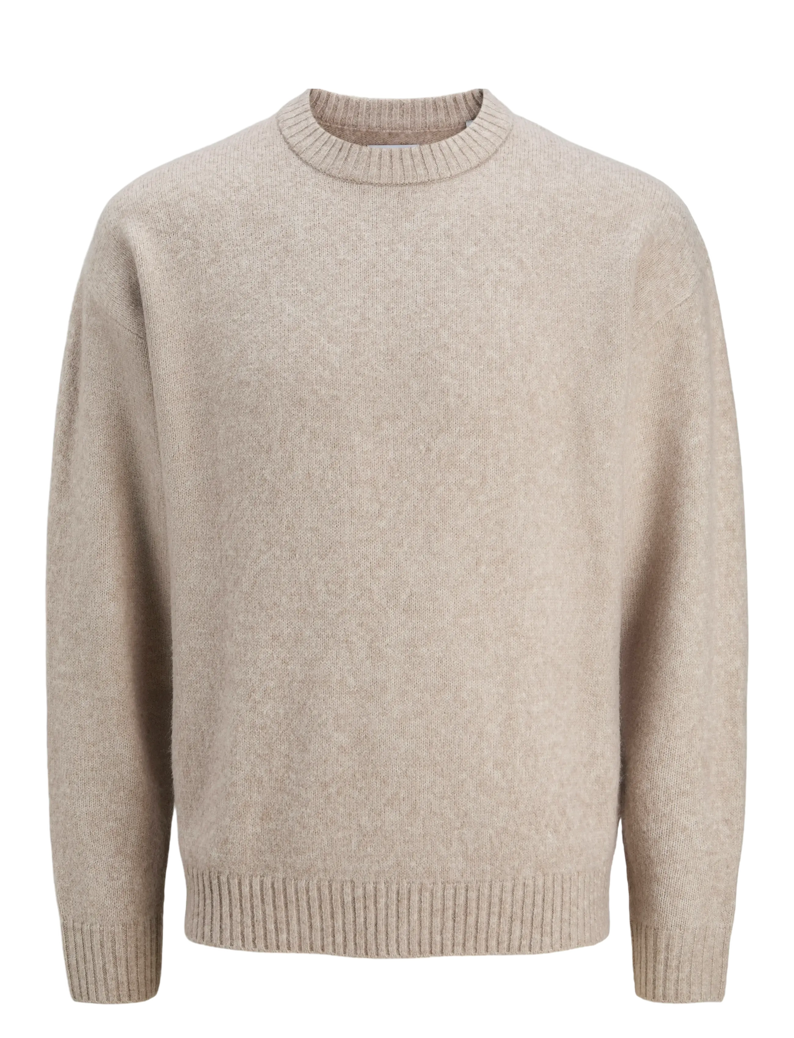 JACK & JONES Jjesoho Ollie Knit Crew Neck Sn Cream - XL - Herren