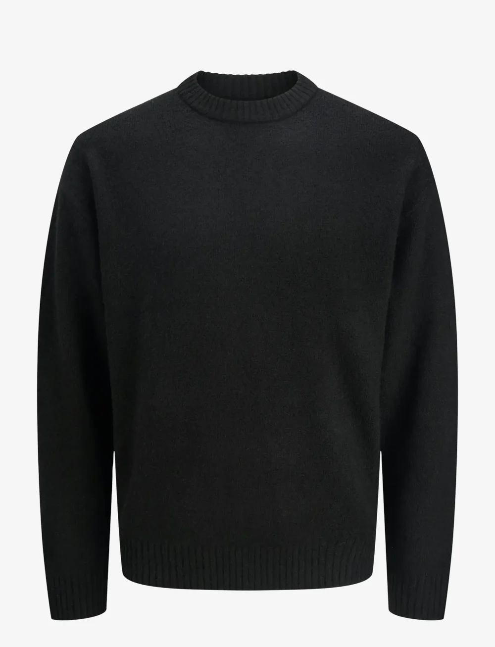 Jack & Jones - JJESOHO OLLIE KNIT CREW NECK SN - rundhals - black - 1