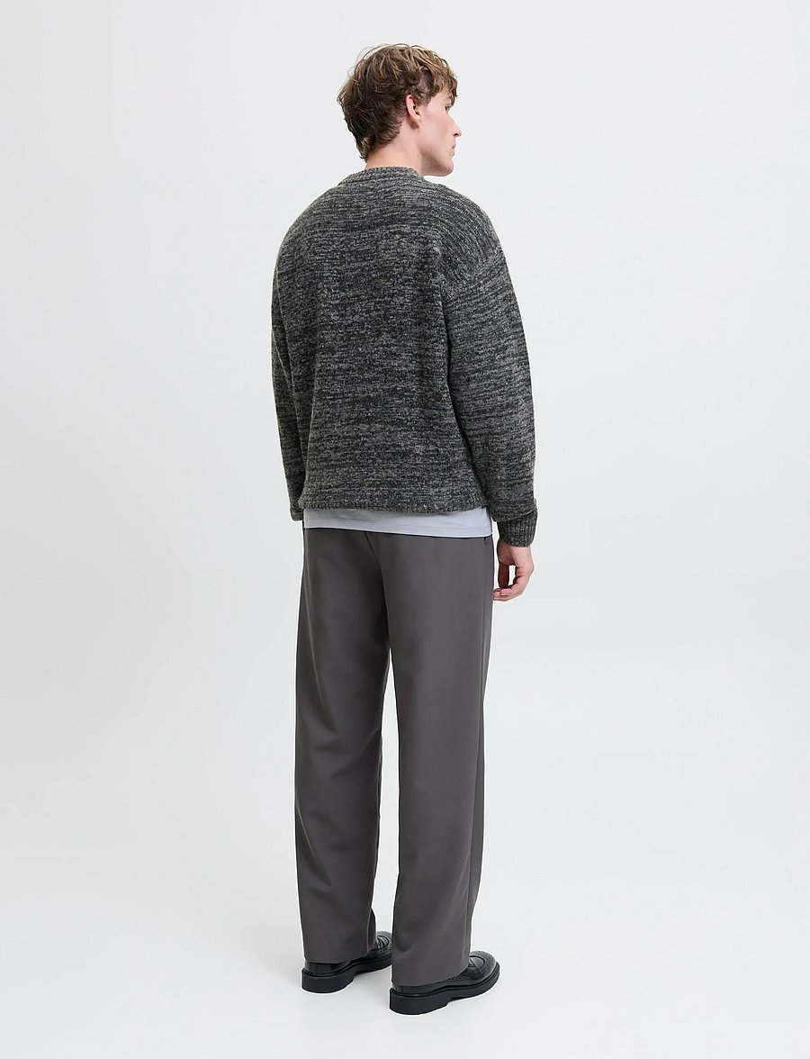 Jack & Jones - JJESOHO OLLIE KNIT CREW NECK SN - rund hals - castlerock - 2