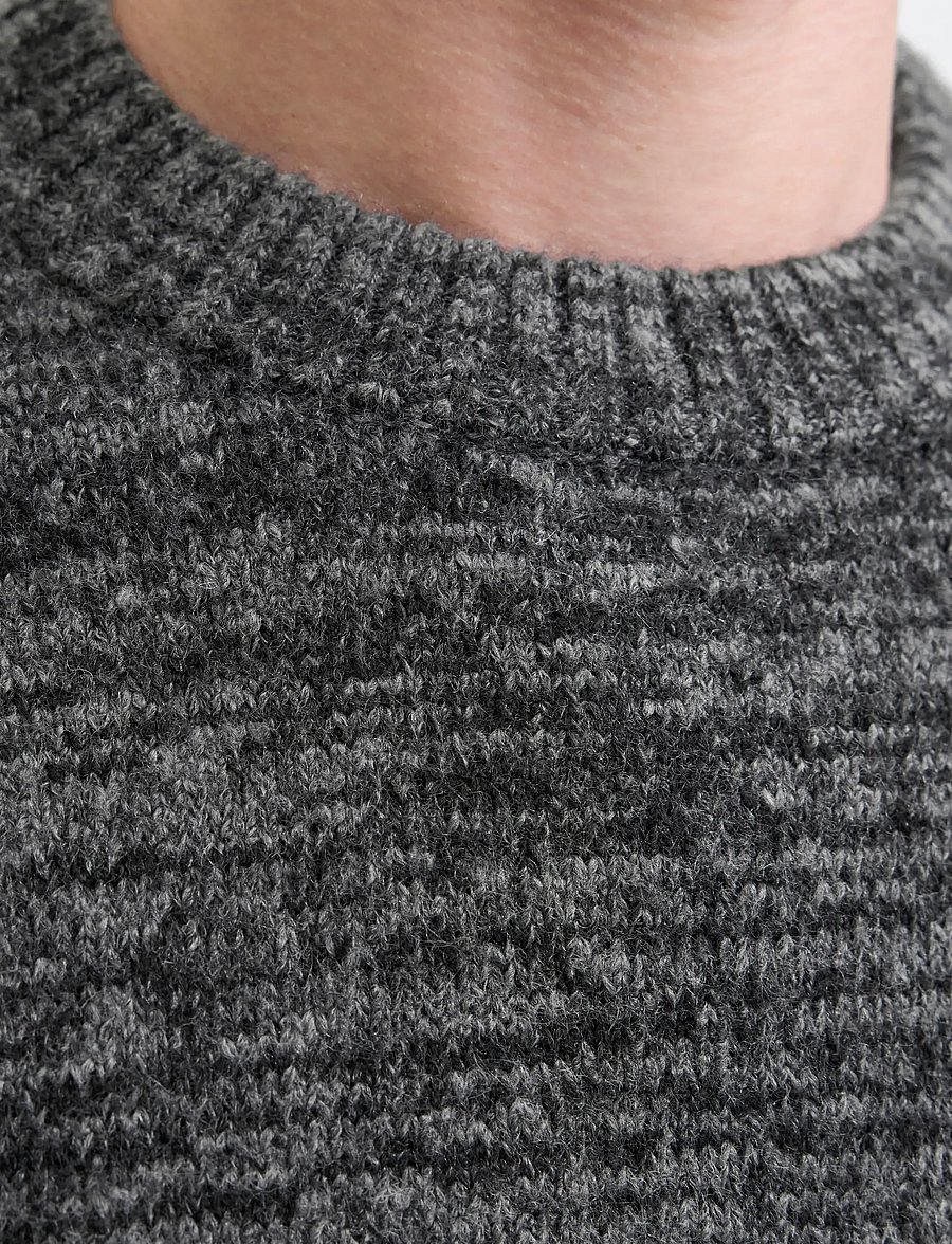 Jack & Jones - JJESOHO OLLIE KNIT CREW NECK SN - rund hals - castlerock - 3