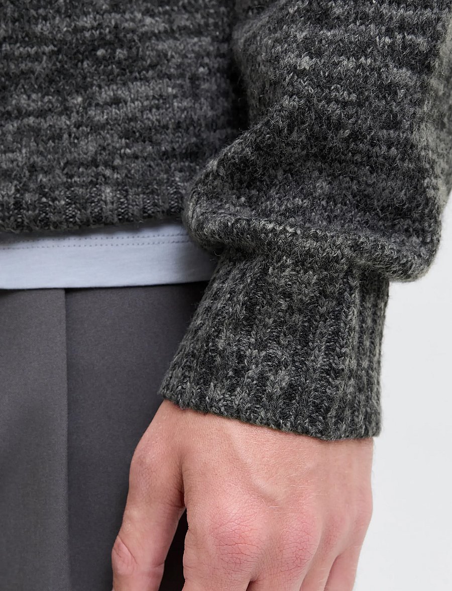 Jack & Jones - JJESOHO OLLIE KNIT CREW NECK SN - rund hals - castlerock - 5