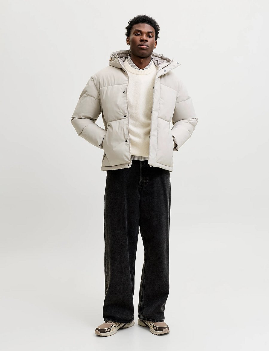 Jack & Jones - JJESOHO OLLIE KNIT CREW NECK SN - rundhalsad - moonbeam - 3
