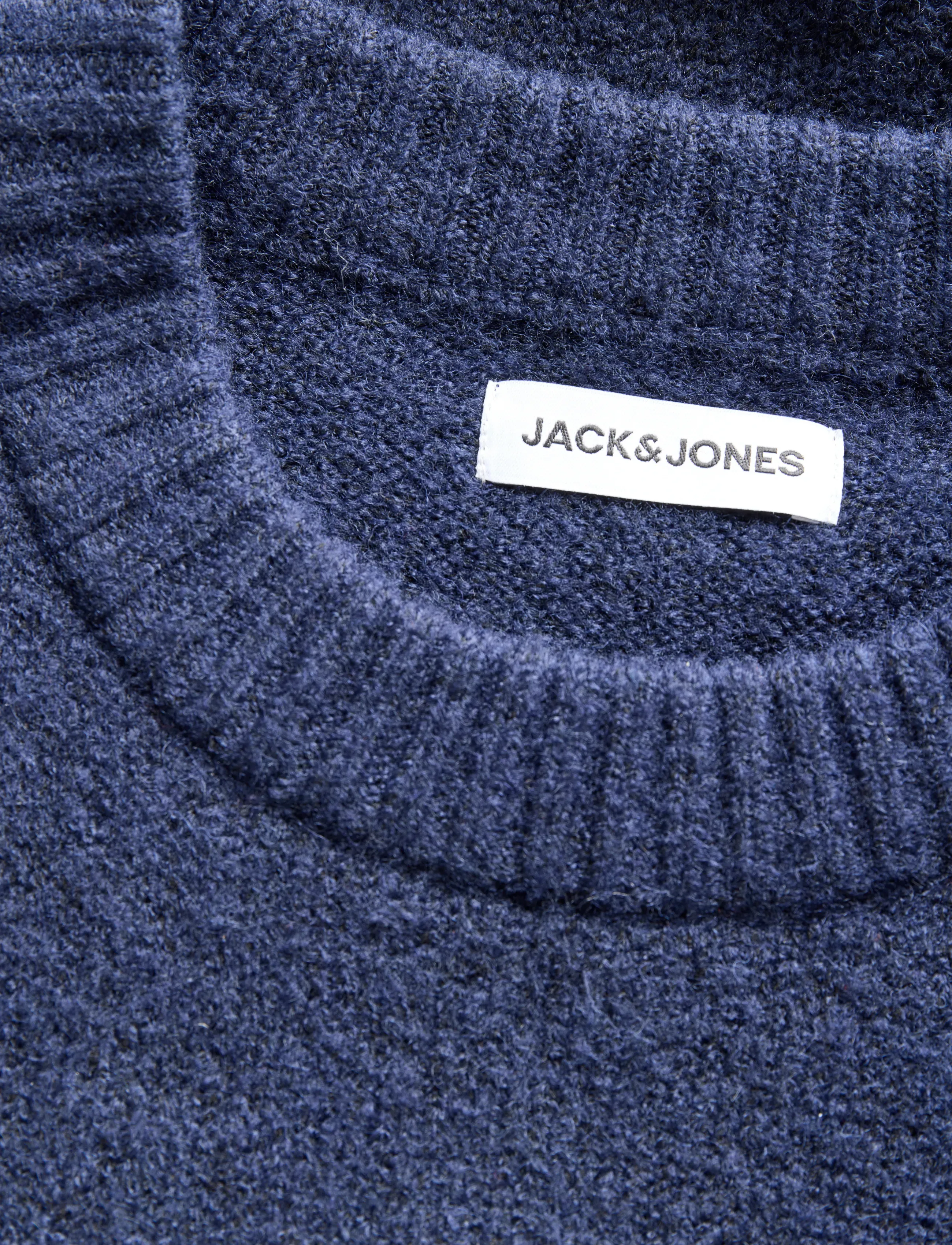 Jack & Jones - JJESOHO OLLIE KNIT CREW NECK SN - rundhals - navy blazer - 2