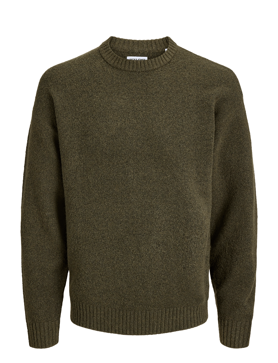 Jack & Jones - JJESOHO OLLIE KNIT CREW NECK SN - rundhalsad - rosin - 1