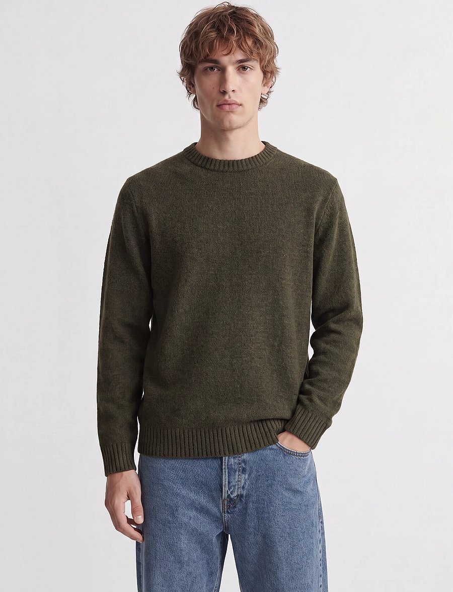 Jack & Jones - JJESOHO OLLIE KNIT CREW NECK SN - rundhalsad - rosin - 0