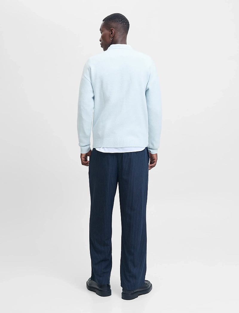 Jack & Jones - JJESOHO OLLIE KNIT CREW NECK SN - megztiniai su apvalia apykakle - skyway - 3