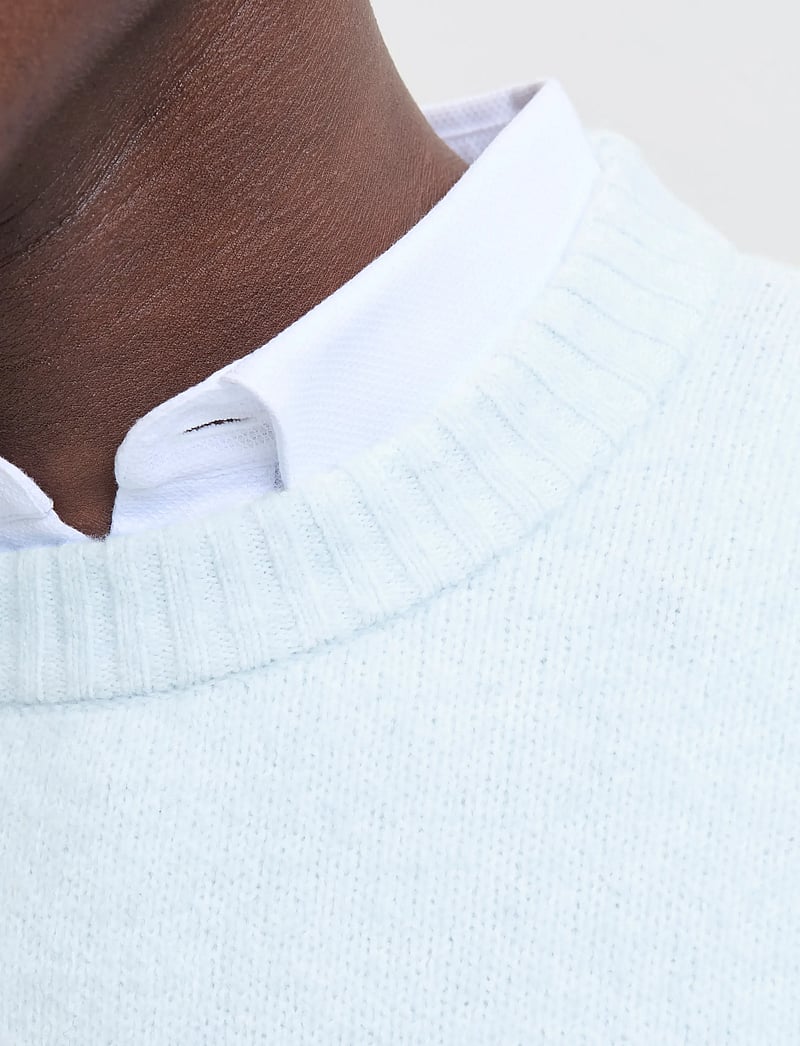Jack & Jones - JJESOHO OLLIE KNIT CREW NECK SN - megztiniai su apvalia apykakle - skyway - 4