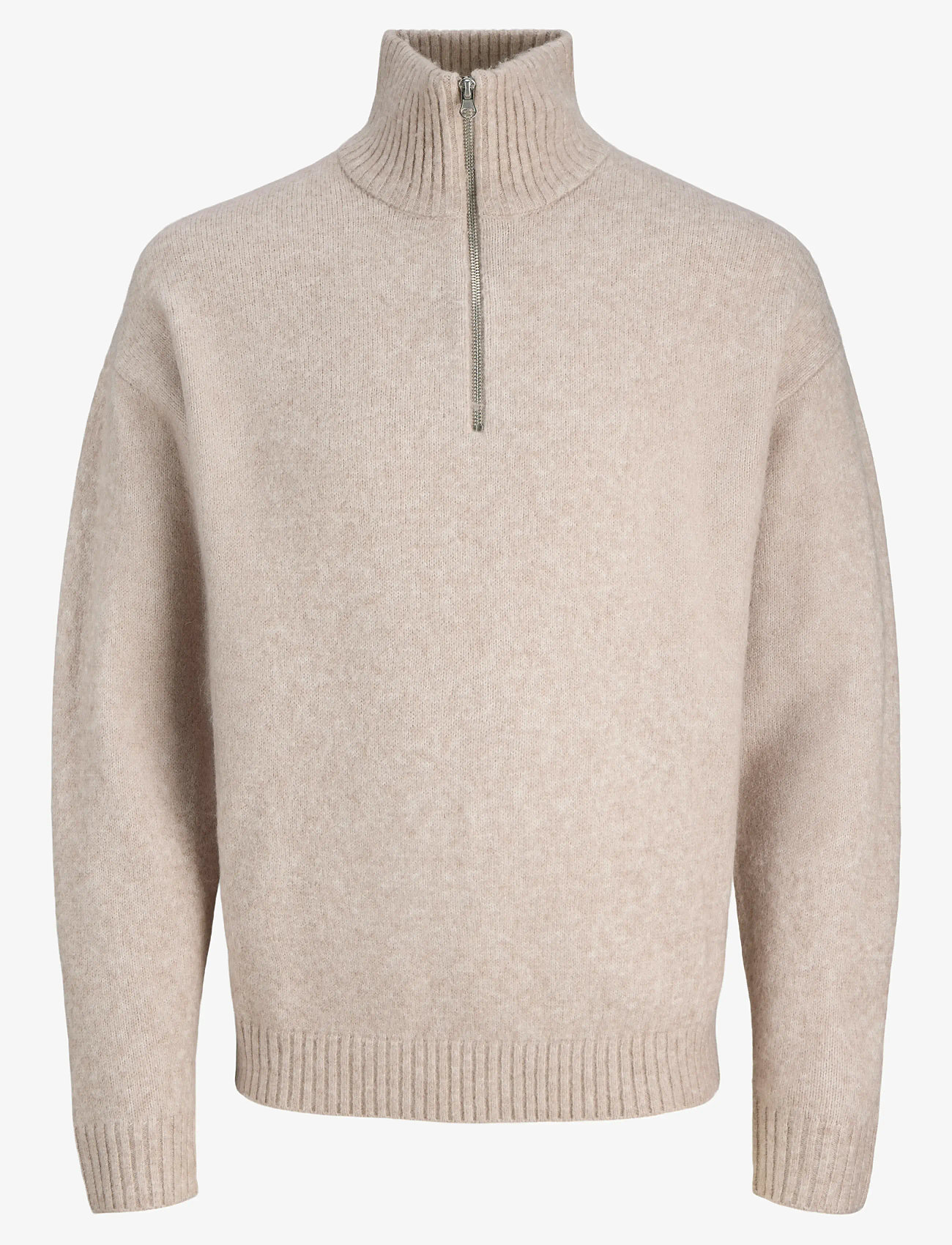 Jack & Jones - JJESOHO OLLIE KNIT HALF ZIP SN - half zip-tröjor - atmosphere - 1