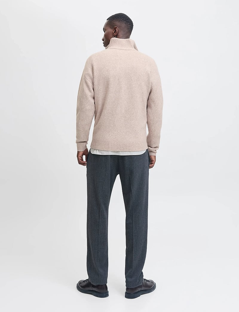 Jack & Jones - JJESOHO OLLIE KNIT HALF ZIP SN - half zip-tröjor - atmosphere - 3