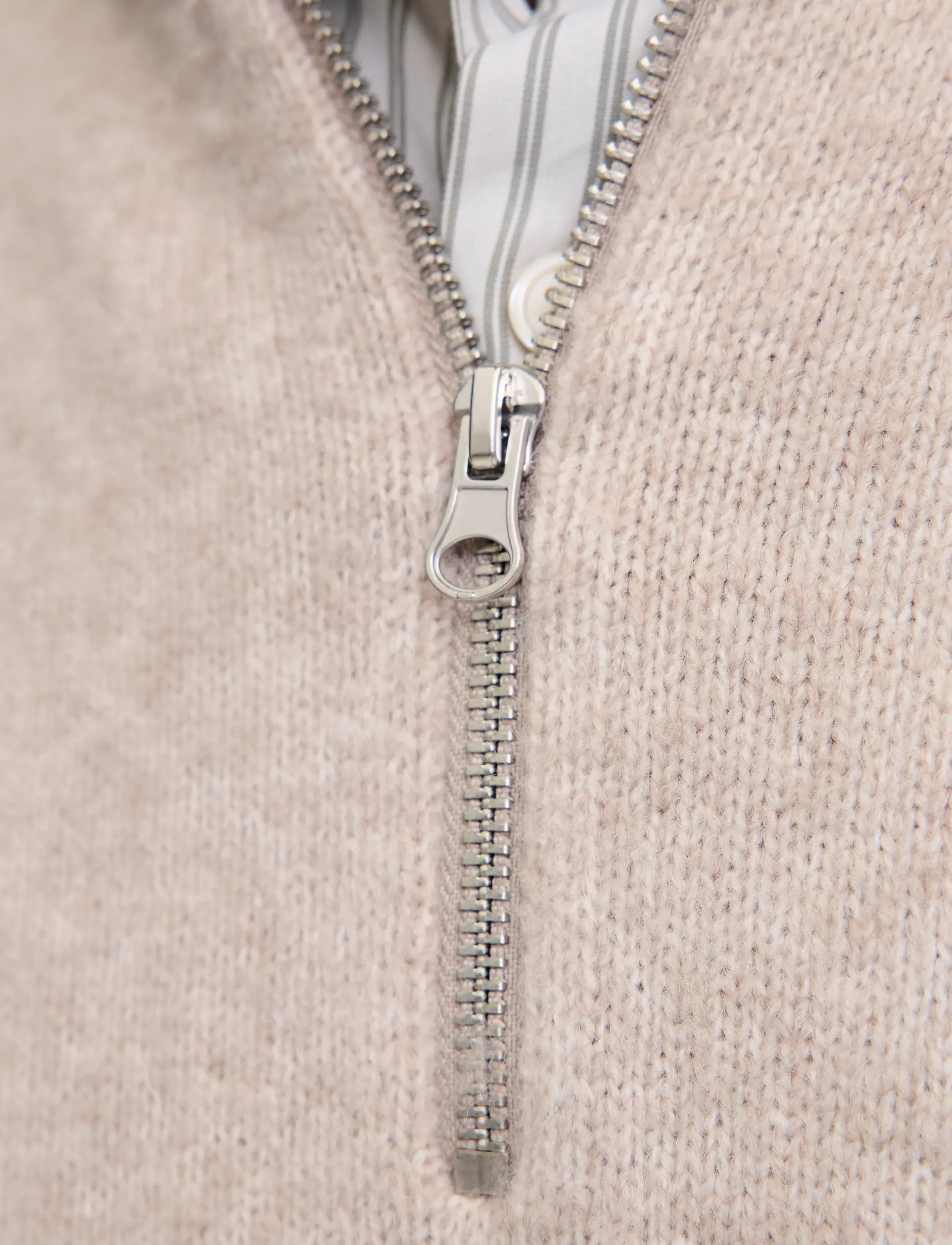Jack & Jones - JJESOHO OLLIE KNIT HALF ZIP SN - half zip jumpers - atmosphere - 4