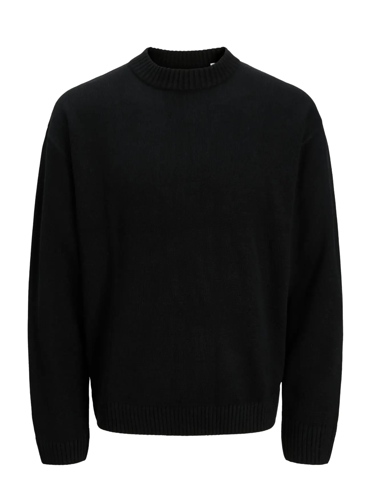 Jack & Jones JJEURBAN JACK KNIT CREW NECK SN - Basic-Strickmode - BLACK / black