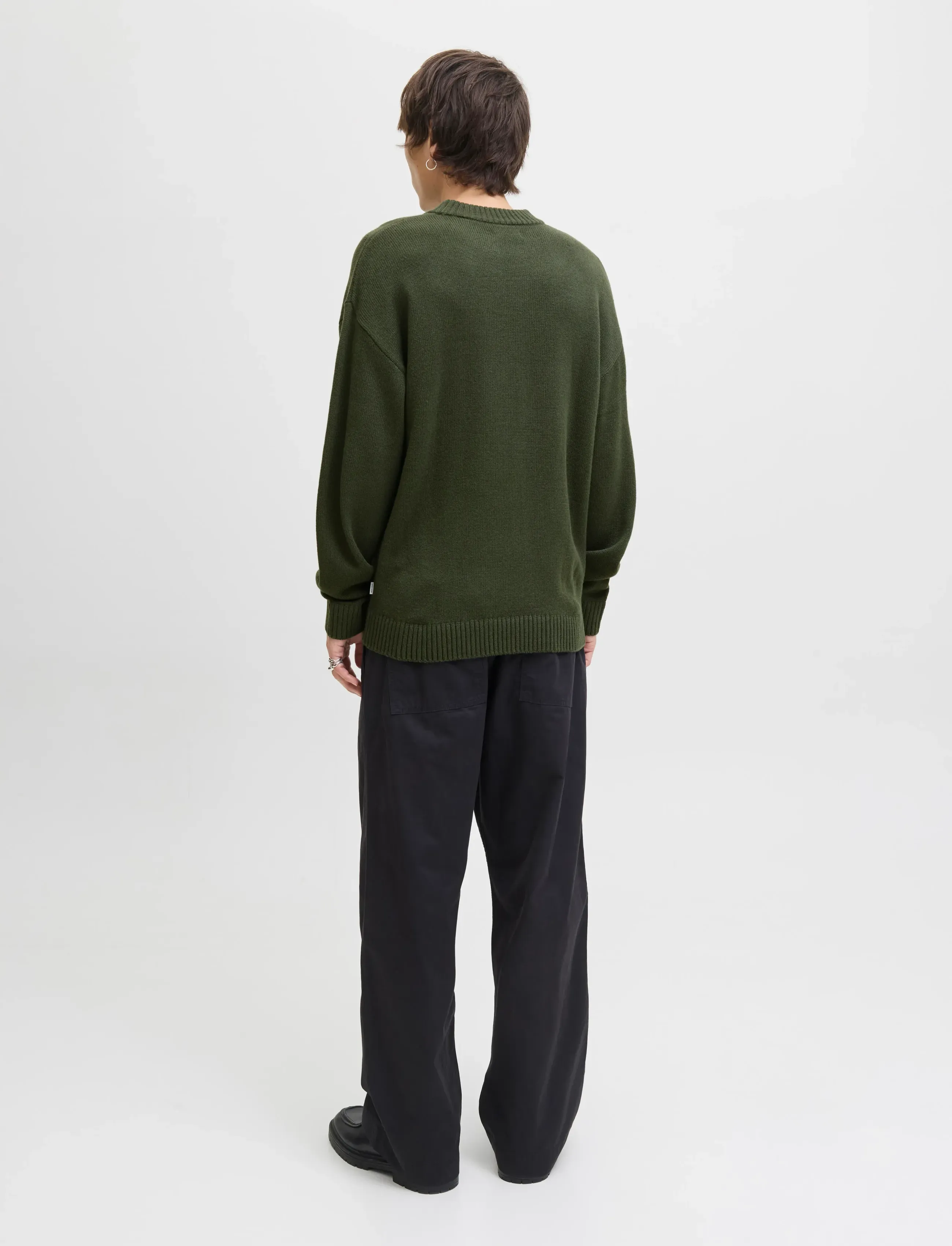 Jack & Jones - JJEURBAN JACK KNIT CREW NECK SN - rund hals - duffel bag - 2