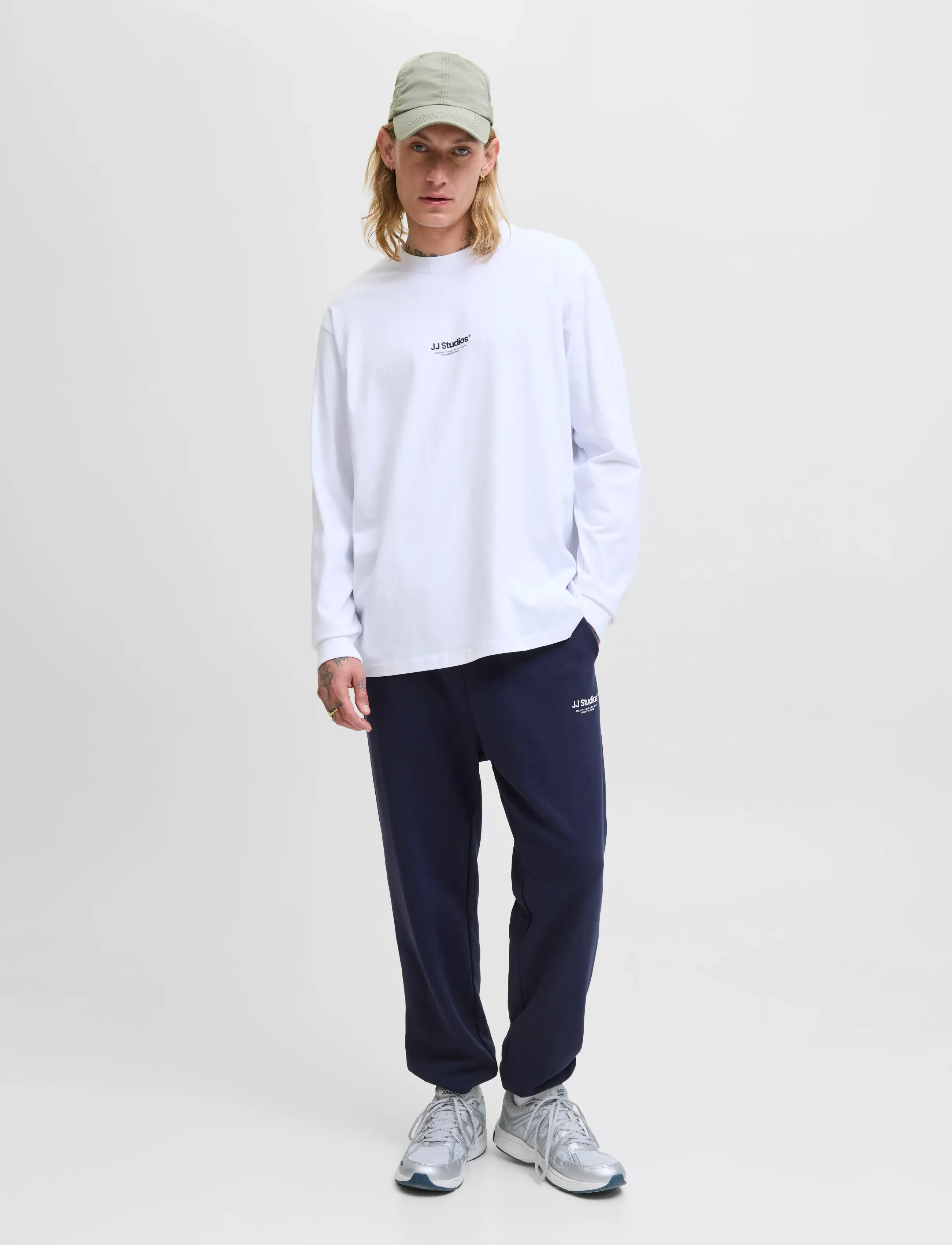 Jack & Jones - JPSTKANE SOHO SWEAT PANTS NOOS - kollektionen - navy blazer - 4