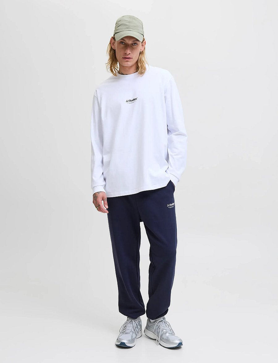Jack & Jones - JPSTKANE SOHO SWEAT PANTS NOOS - kollektionen - navy blazer - 4