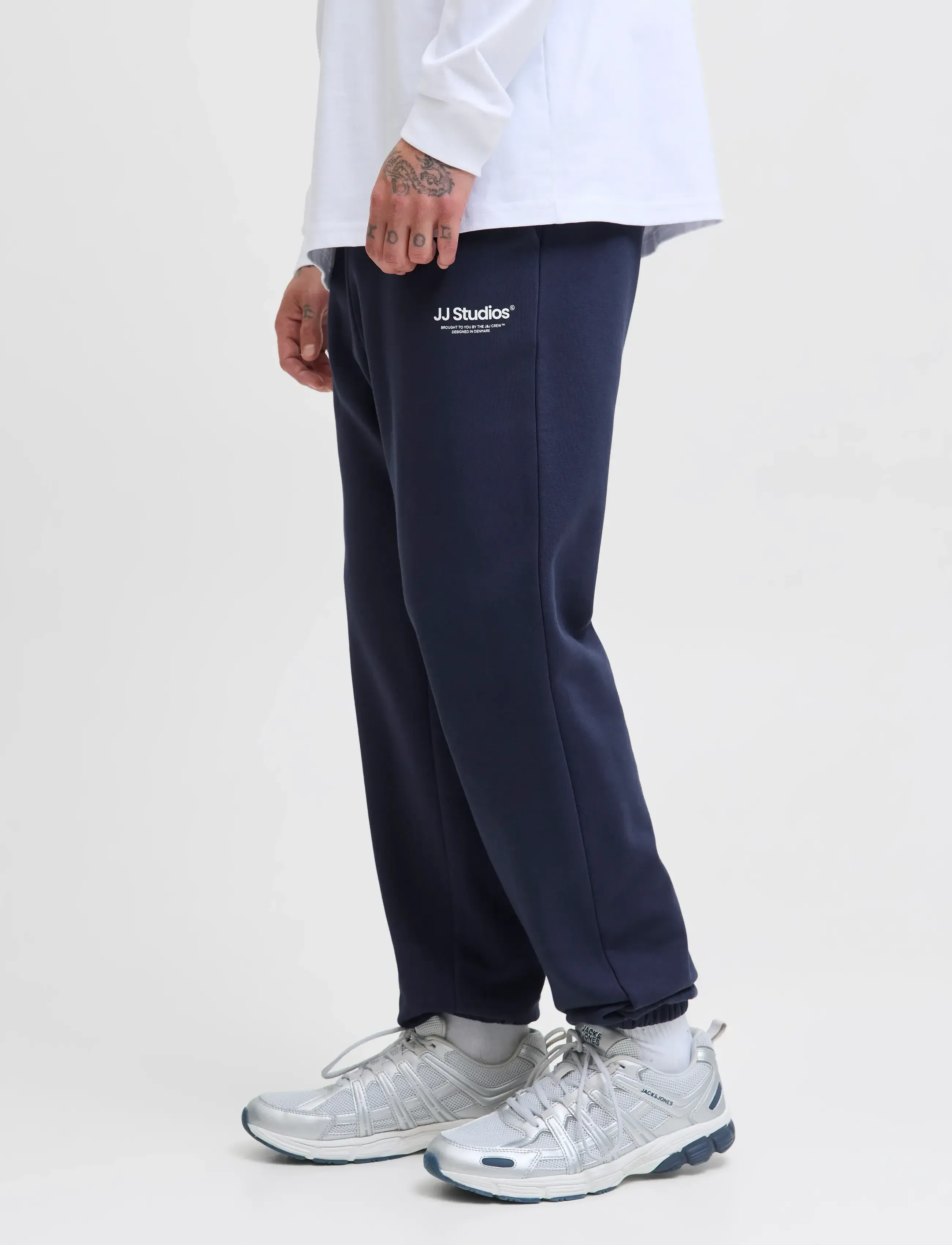 Jack & Jones - JPSTKANE SOHO SWEAT PANTS NOOS - kollektionen - navy blazer - 5