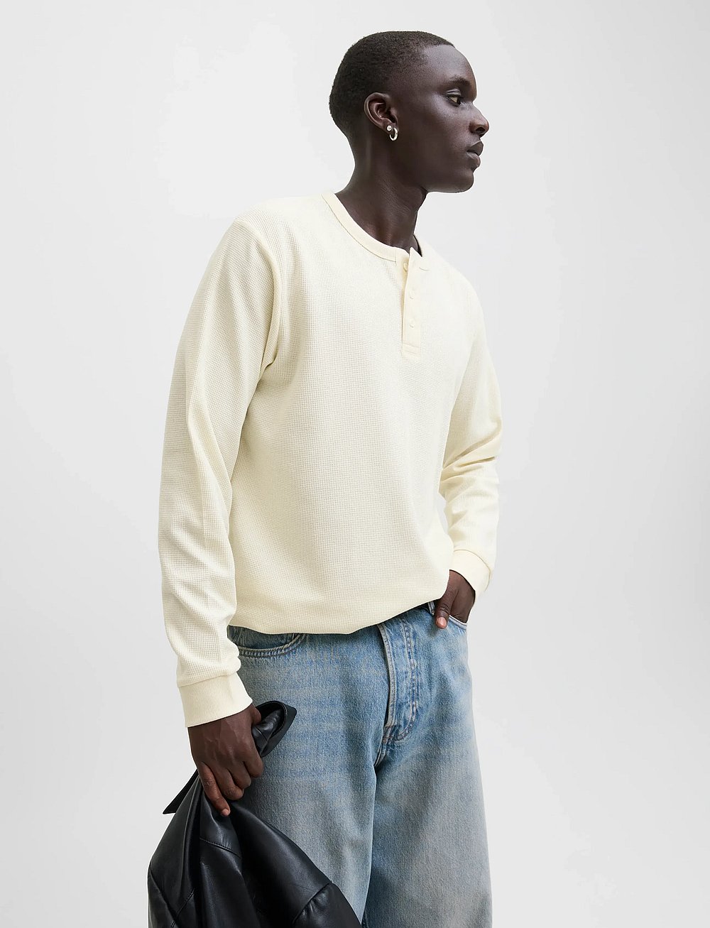 JACK & JONES Jprblunixs Henley SS Tee SN T-Shirt Uomo JACK & JONES Jprblunixs Henley SS Tee SN T-Shirt Uomo