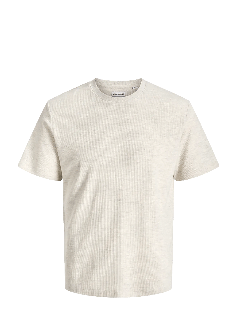 Jack & Jones - JJEAUSTIN TEE SS NOOS - kortærmede t-shirts - antique white - 1