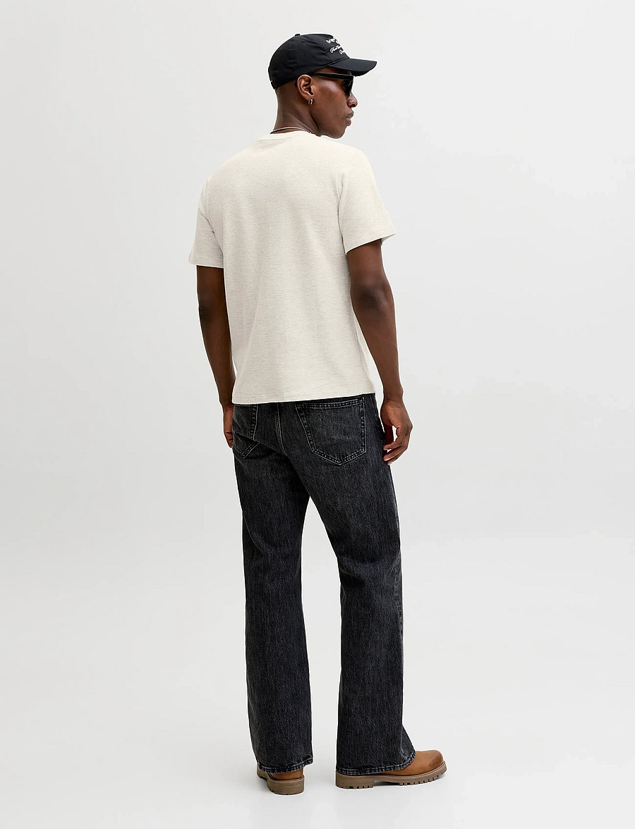 Jack & Jones - JJEAUSTIN TEE SS NOOS - kurzärmelig - antique white - 3