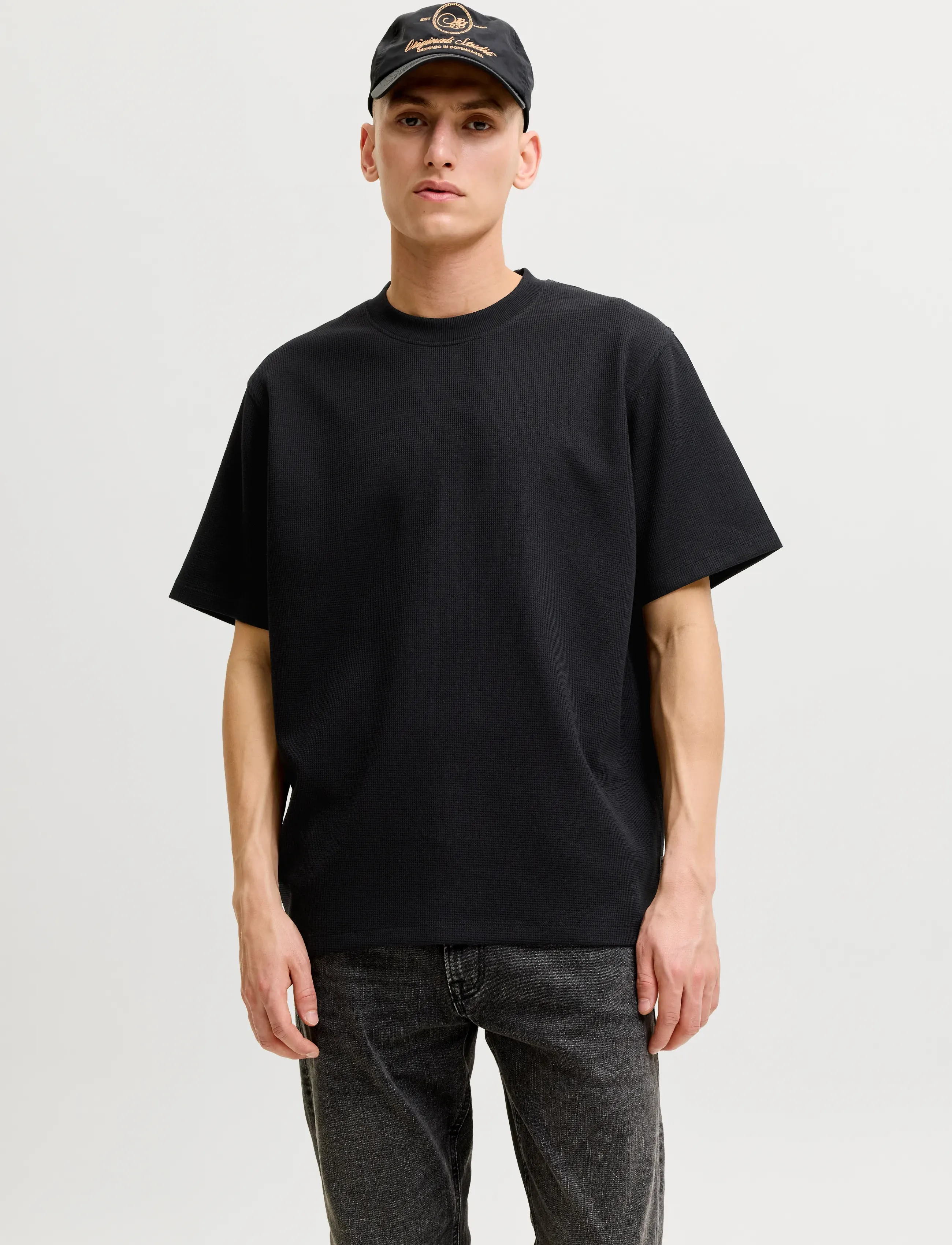 Jack & Jones JJEAUSTIN TEE SS NOOS - Vetements - BLACK / black
