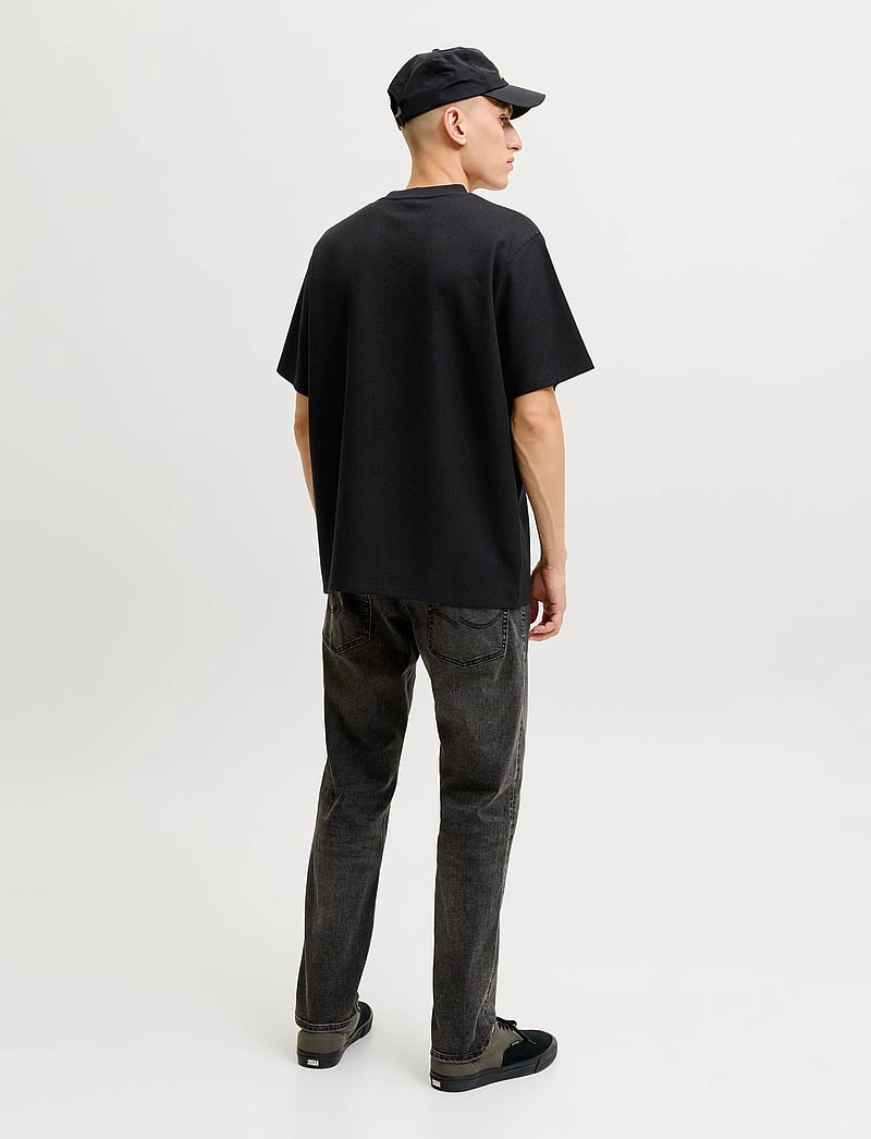 Jack & Jones - JJEAUSTIN TEE SS NOOS - lühikeste varrukatega t-särgid - black - 3