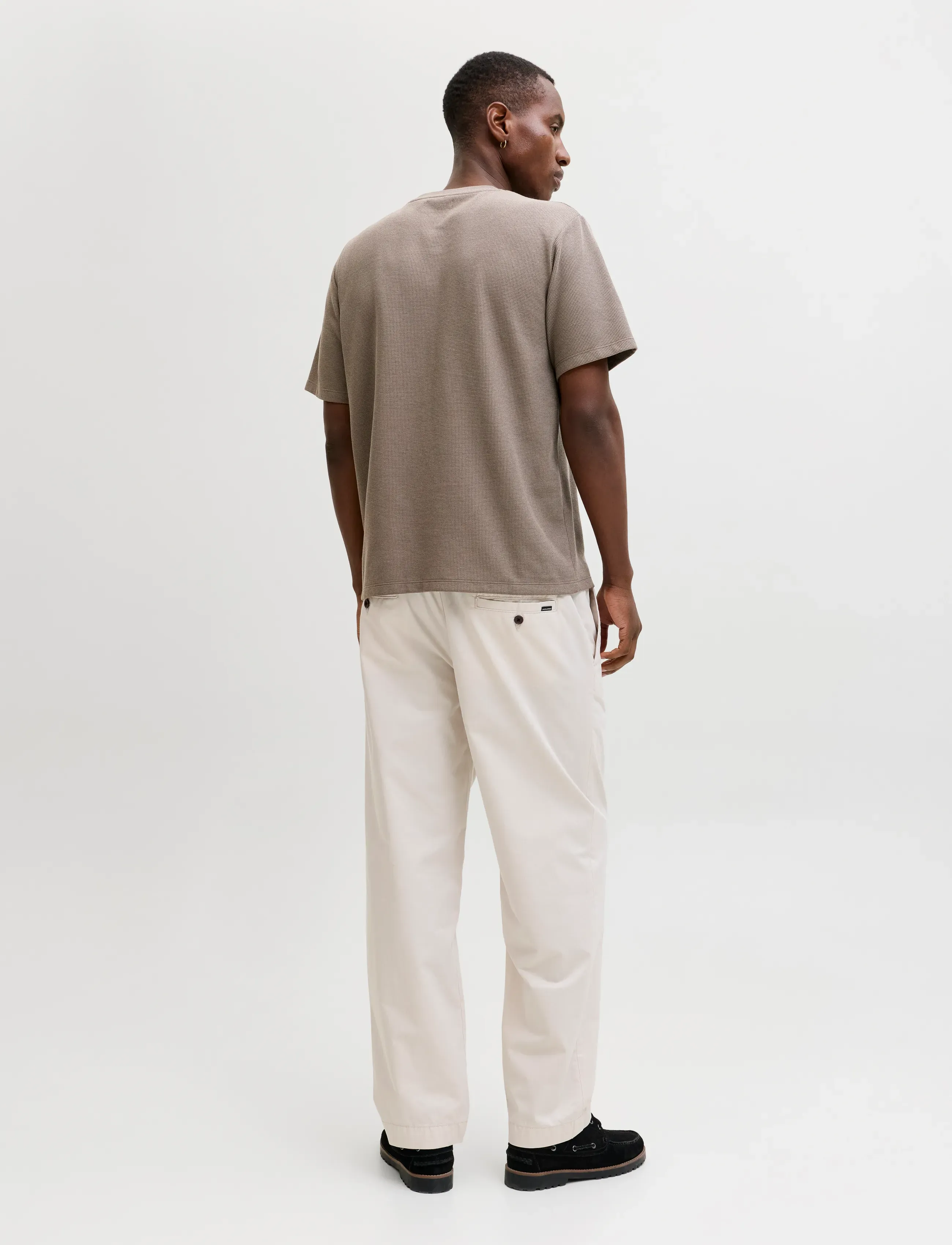 Jack & Jones - JJEAUSTIN TEE SS NOOS - short-sleeved t-shirts - falcon - 3