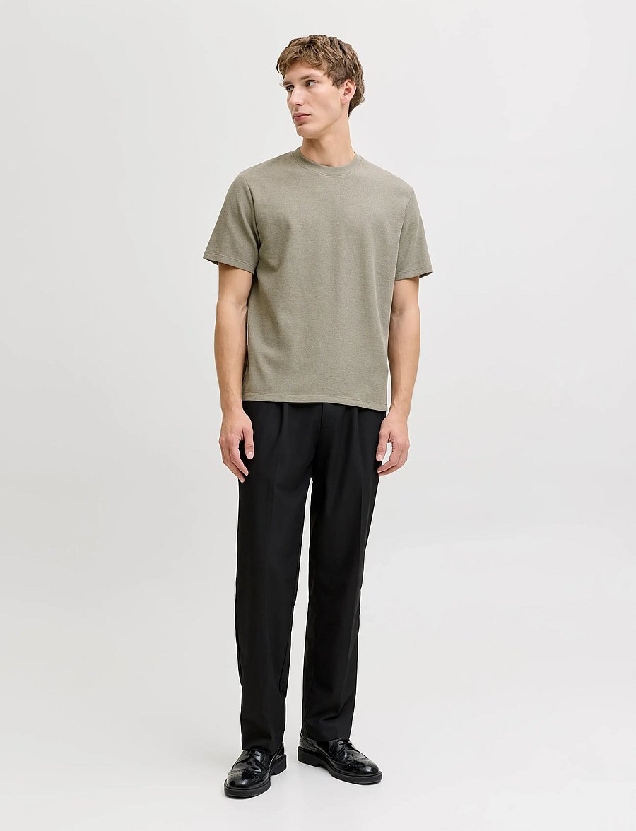 Jack & Jones - JJEAUSTIN TEE SS NOOS - kortærmede t-shirts - vetiver - 3