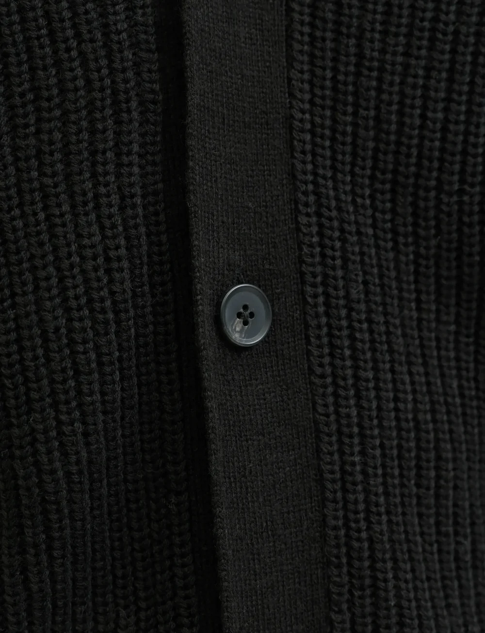 Jack & Jones - JJCONNOR KNIT V-NECK CARDIGAN - cardigans - black - 4