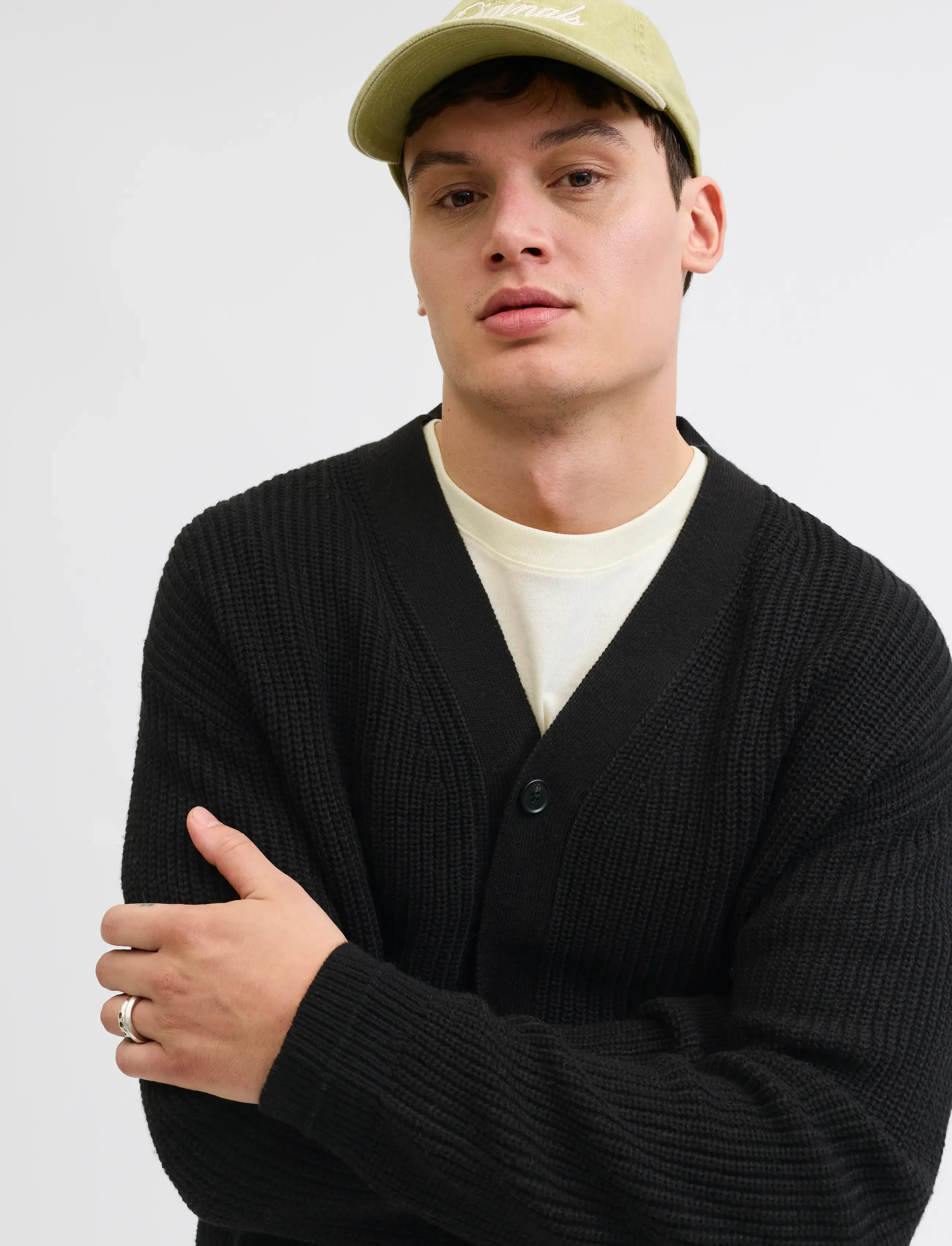 JACK & JONES Jjconnor Knit V-Neck Cardigan herr – bild 6