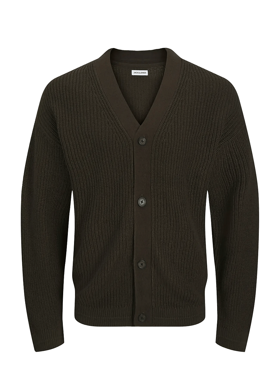 Jack & Jones - JJCONNOR KNIT V-NECK CARDIGAN - cardigans - delicioso - 1