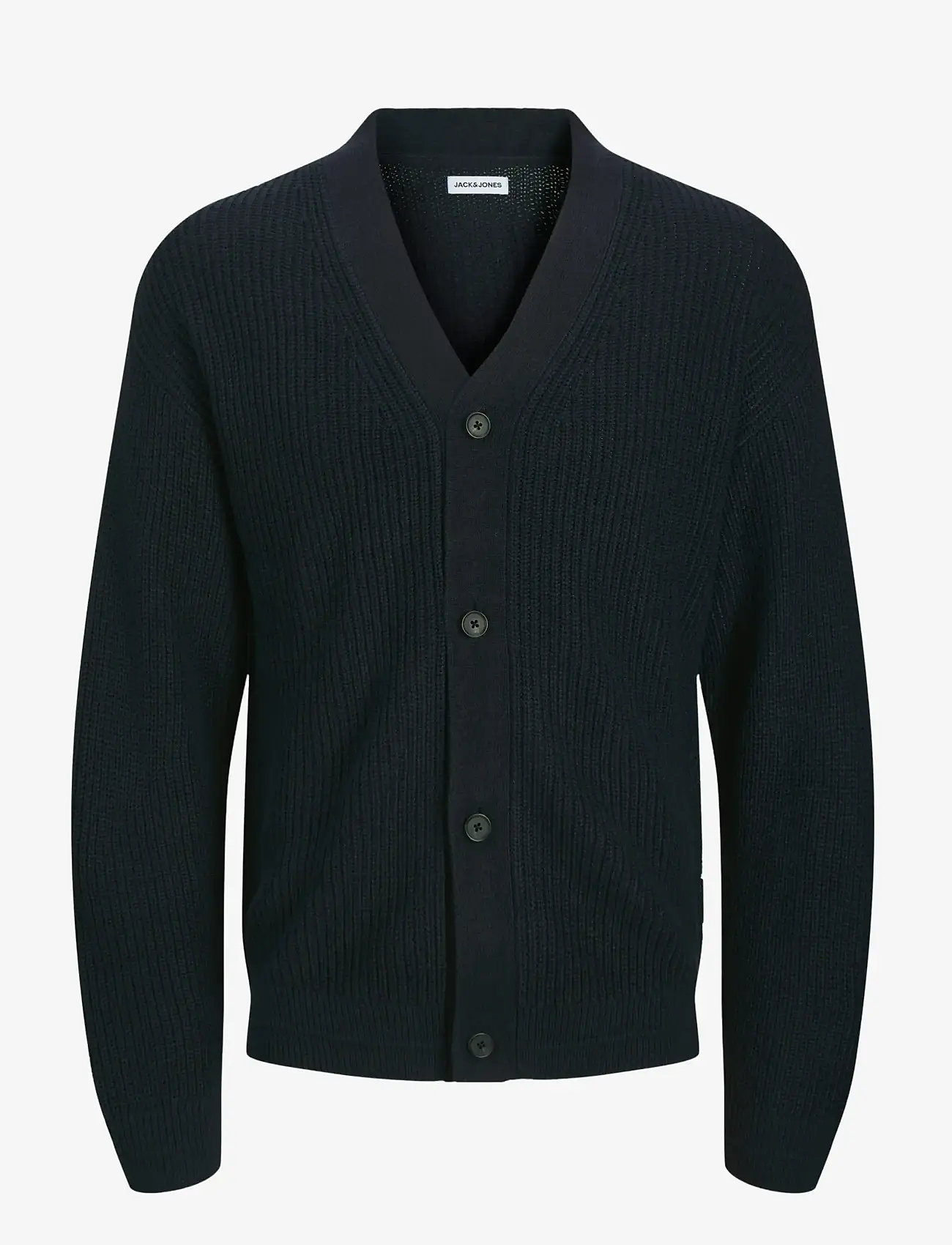 Jack & Jones - JJCONNOR KNIT V-NECK CARDIGAN - cardigans - sky captain - 1