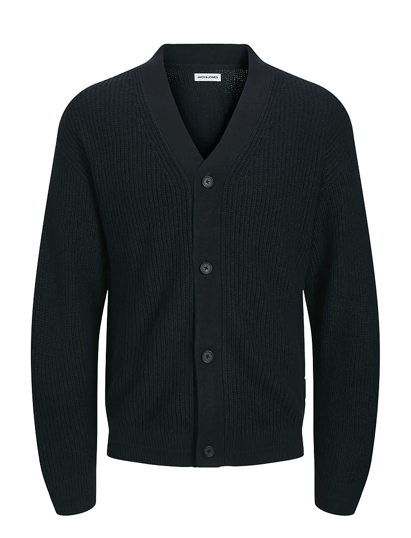 Jack & Jones - JJCONNOR KNIT V-NECK CARDIGAN - cardigans - sky captain - 1