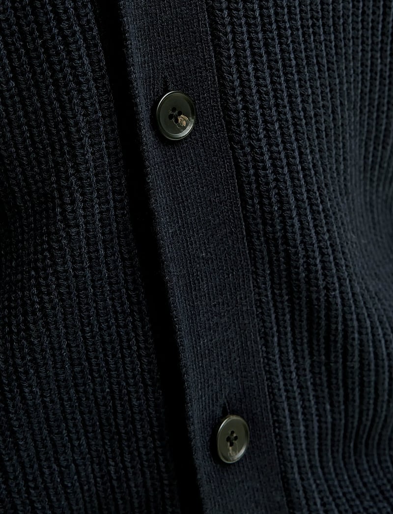 Jack & Jones - JJCONNOR KNIT V-NECK CARDIGAN - cardigans - sky captain - 4