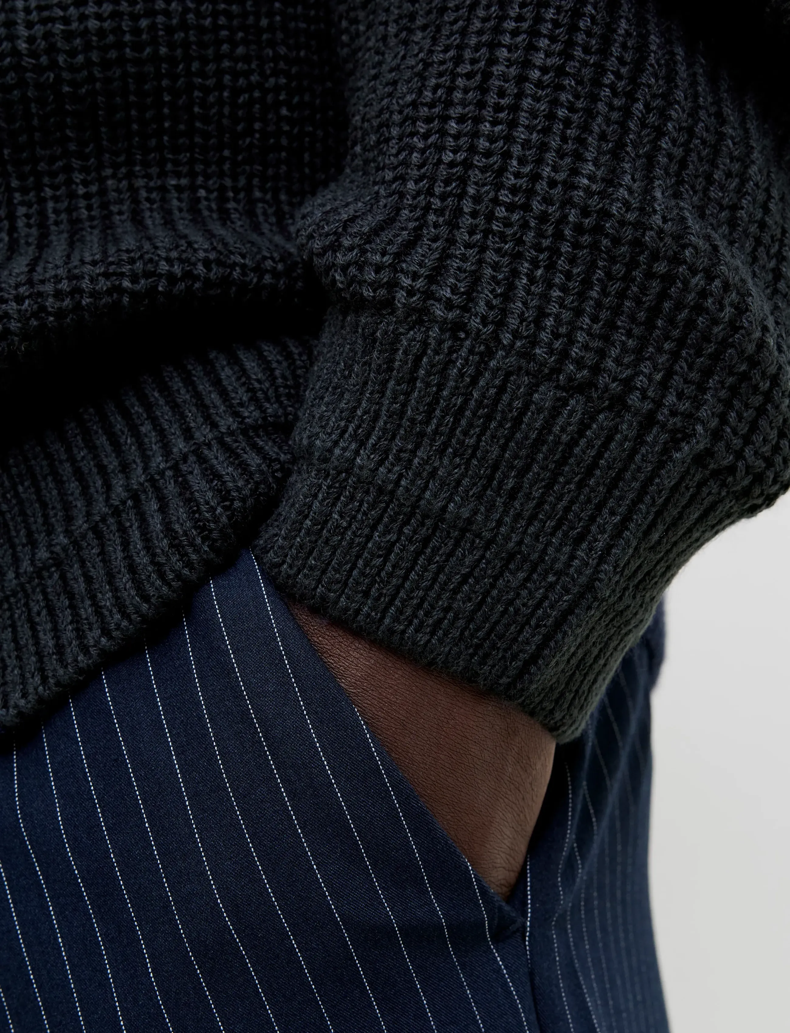Jack & Jones - JJCONNOR KNIT V-NECK CARDIGAN - cardigans - sky captain - 5