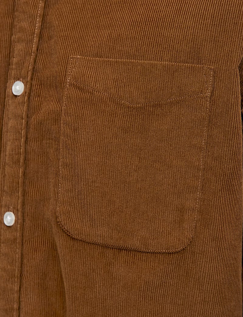 Jack & Jones - JJECLASSIC CORD SHIRT L/S SN - velvet särgid - monks robe - 3