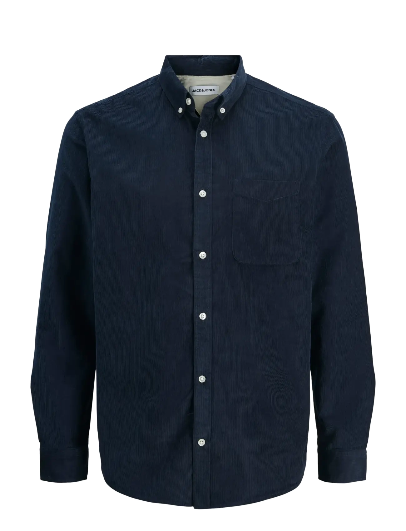Jack & Jones JJECLASSIC CORD SHIRT L/S SN - Skjorter - SKY CAPTAIN / navy