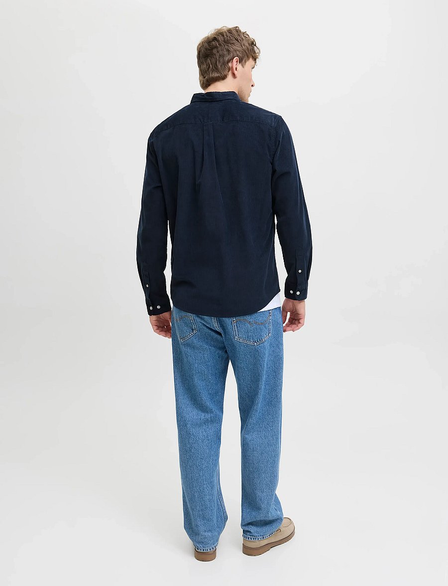Jack & Jones - JJECLASSIC CORD SHIRT L/S SN - chemises en velours côtelé - sky captain - 2
