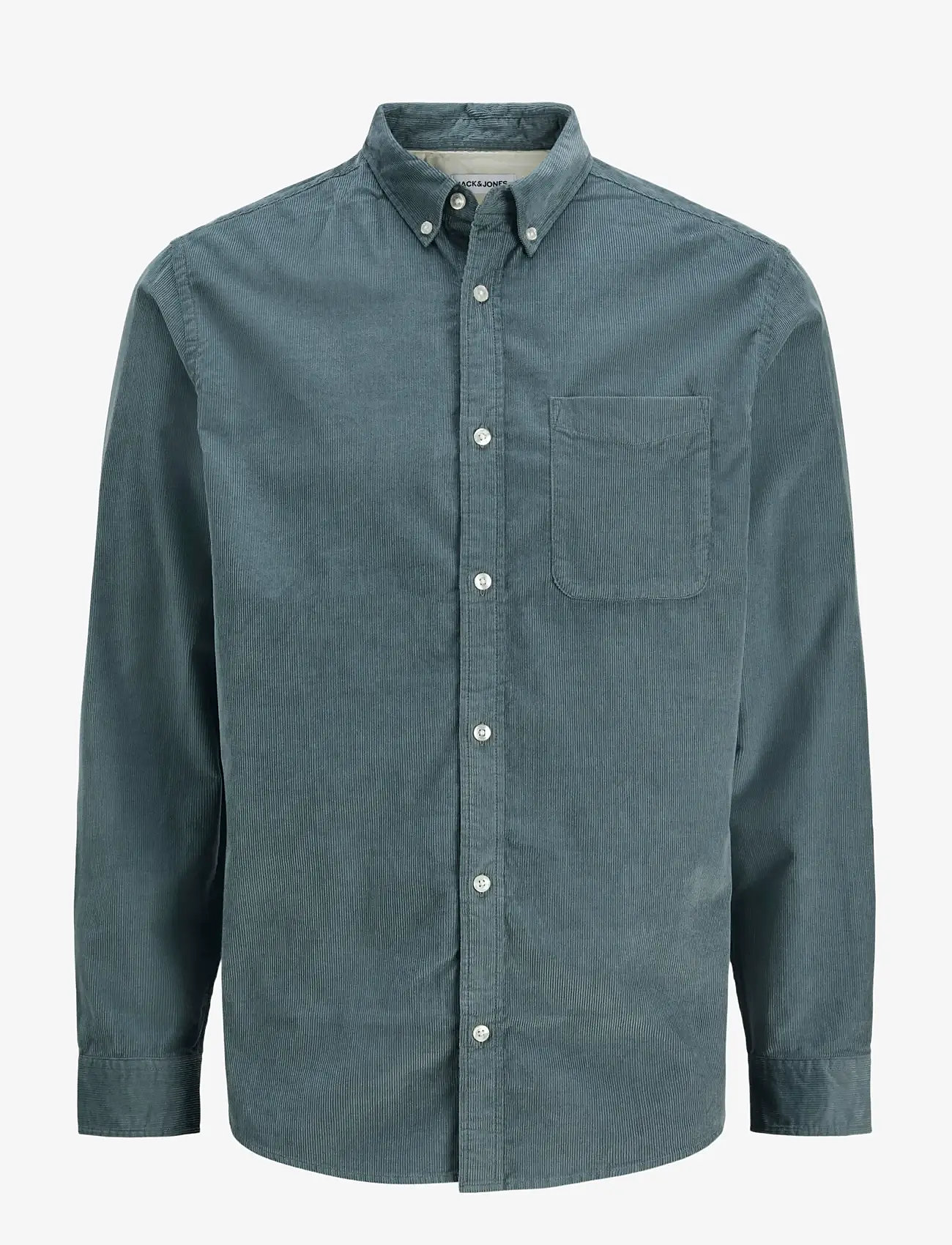 Jack & Jones - JJECLASSIC CORD SHIRT L/S SN - corduroy shirts - stormy weather - 1