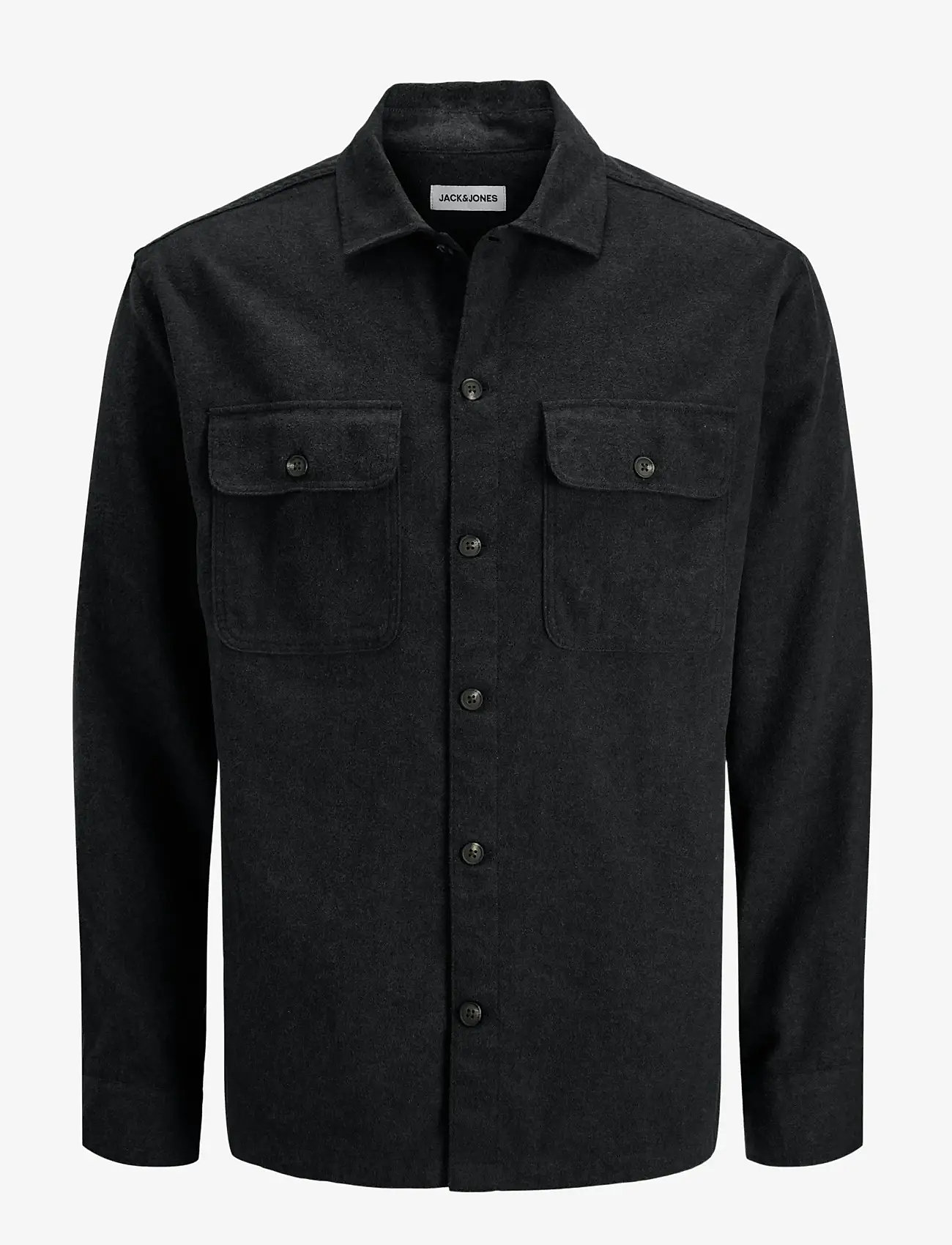 Jack & Jones - JJECHARGE OVERSHIRT LS NOOS - kollektioner - black - 1