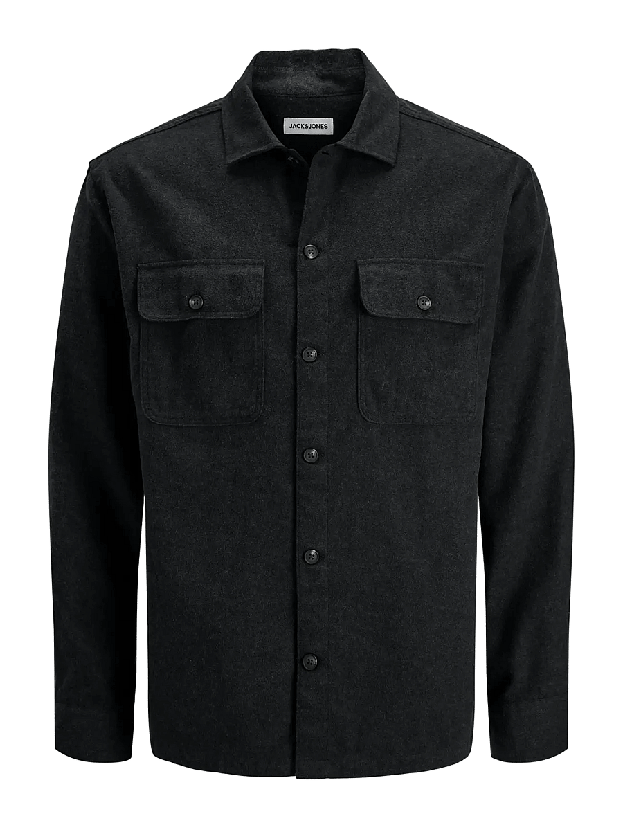 Jack & Jones - JJECHARGE OVERSHIRT LS NOOS - kollektionen - black - 1