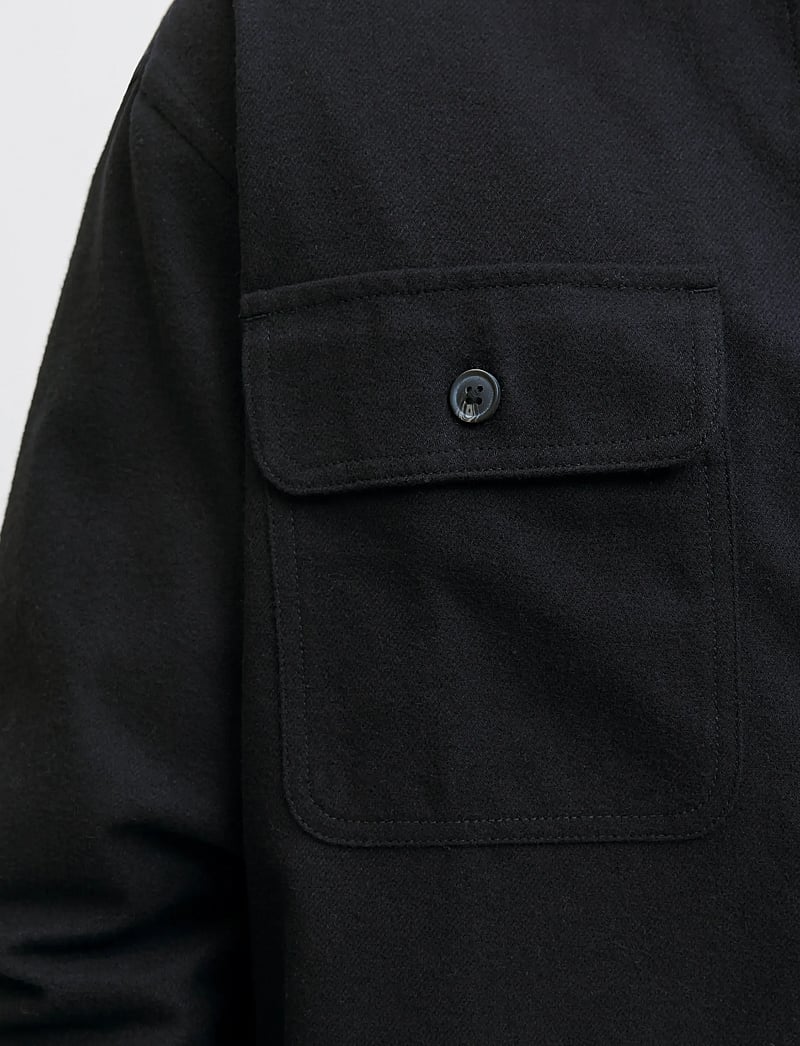 Jack & Jones - JJECHARGE OVERSHIRT LS NOOS - kollektionen - black - 5
