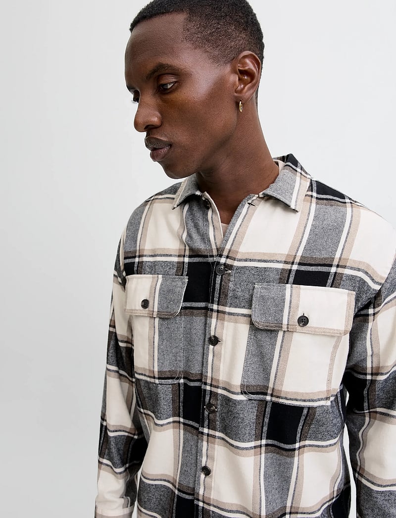 Jack & Jones - JJECHARGE OVERSHIRT LS NOOS - kollektionen - crockery - 3