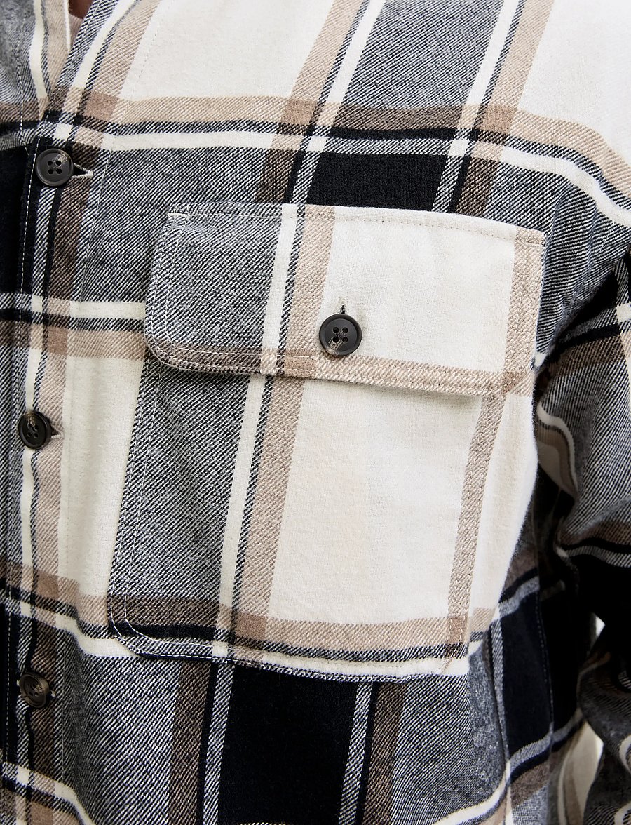 Jack & Jones - JJECHARGE OVERSHIRT LS NOOS - kollektionen - crockery - 4